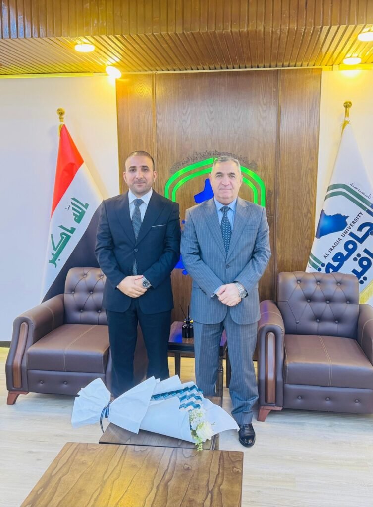لقاء رئيس مؤسسة أجيال الرافدين لتطوير التعليم مع السيد رئيس الجامعة العراقية picture222